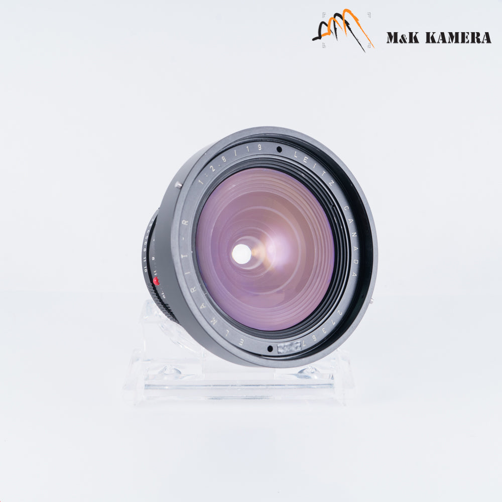 LEITZ Leica Elmarit-R 19mm/F2.8 Ver.I V1 Lens Yr.1975 Canada #10194