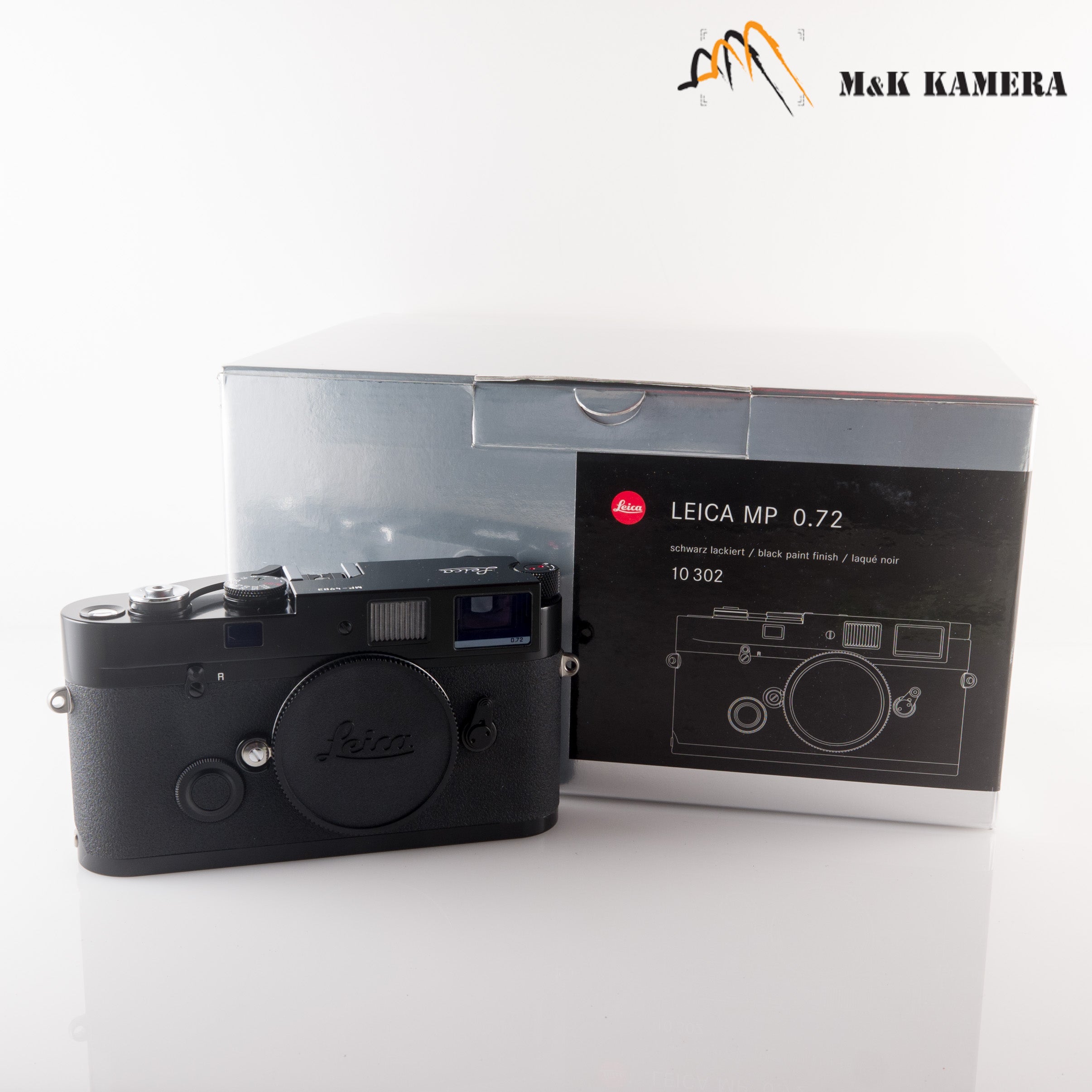 Brand New Leica MP 10302 0.72 Black Paint Film Rangefinder Camera