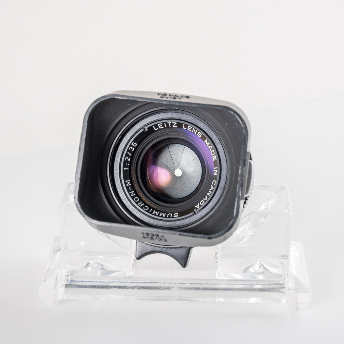 LEITZ Leica Summicron-M 35mm/F2.0 Ver.4 7 Elements Black 1913-1983 Lens Yr.1982 Canada #23844