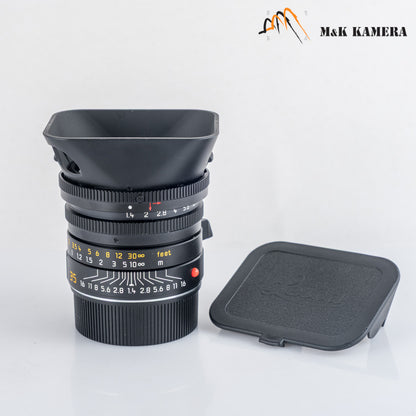 Leica Summilux-M 35mm/F1.4 ASPH 11874 Black Lens Yr.1994 Germany 11874 #24040