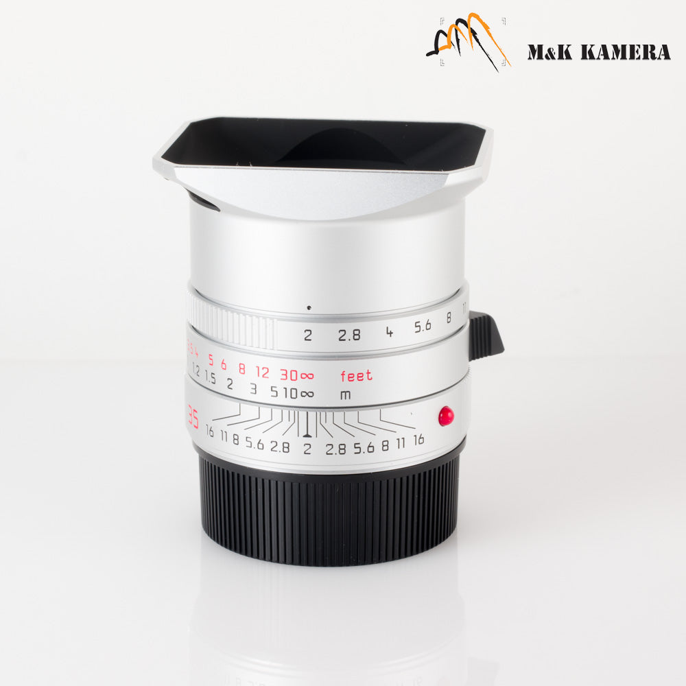 Brand New Leica Summicron-M 35mm/F2.0 ASPH V2 Silver Lens Germany 11674 #11674
