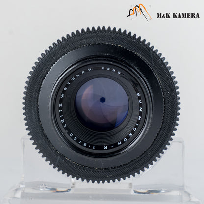 Leica Summicron-R 50mm/F2.0 I converted to EOS Sim mod lens mounted 11228 #23842