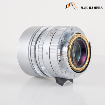 Leica Summilux-M 50mm/F1.4 E46 ASPH Silver Lens Germany 11892 #23887