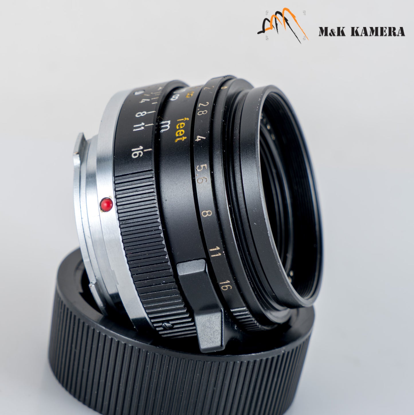 LEITZ Leica Summicron-M 35mm/F2.0 E39 6E/ Elements Lens Yr.1974 Canada #23942