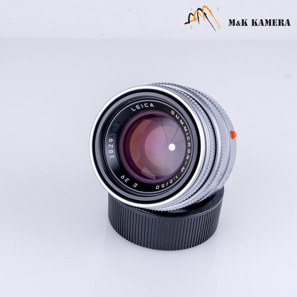 Leica Summicron-M 50mm/F2.0 V Silver Lens Yr.1998 Germany 11816 #22801