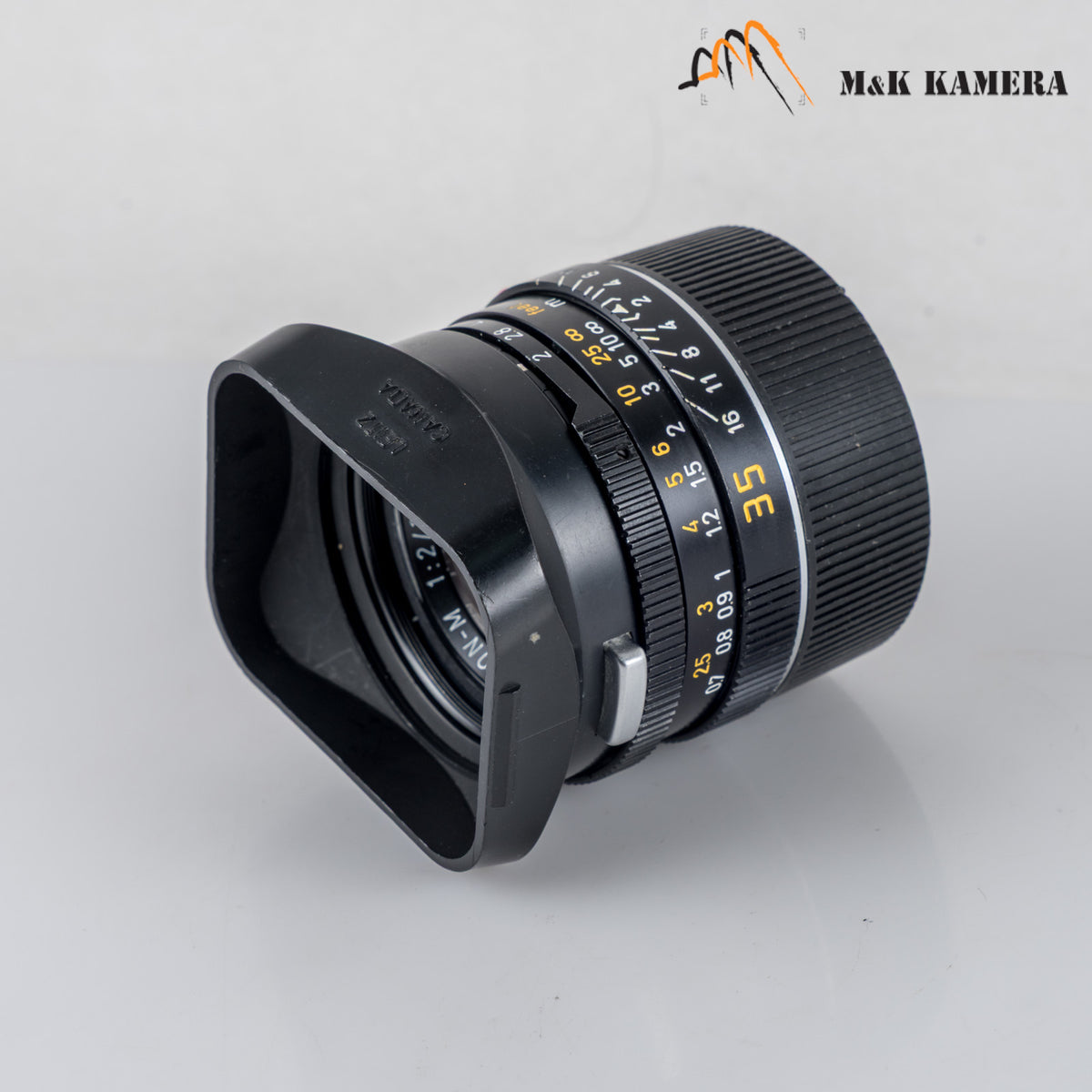 LEITZ Leica Summicron-M 35mm/F2.0 Ver.4 7 Elements Black Lens Yr.1985 Canada 11310 #23980
