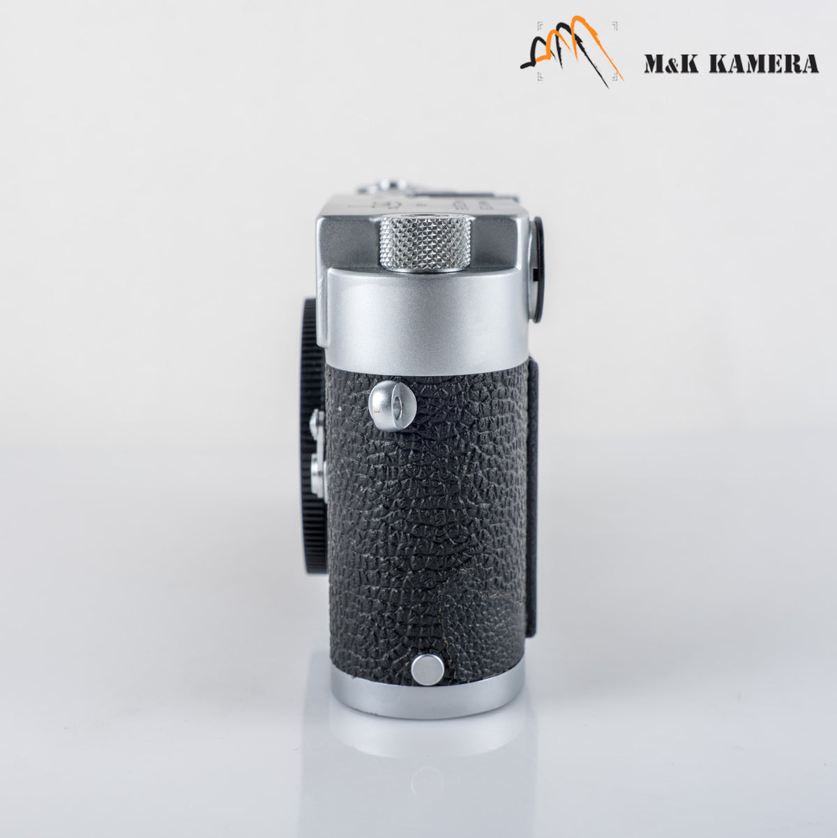 Leica M2 Round Button Rewind Silver Film Rangefinder Camera #24015