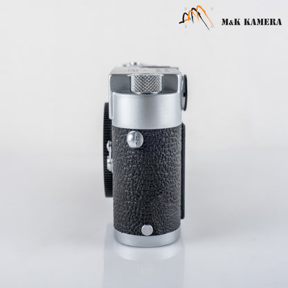 Leica M2 Round Button Rewind Silver Film Rangefinder Camera #24015
