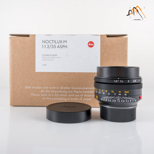 Brand New Leica Noctilux-M 35mm/F1.2 E49 Black Lens Germany 11635 #11635