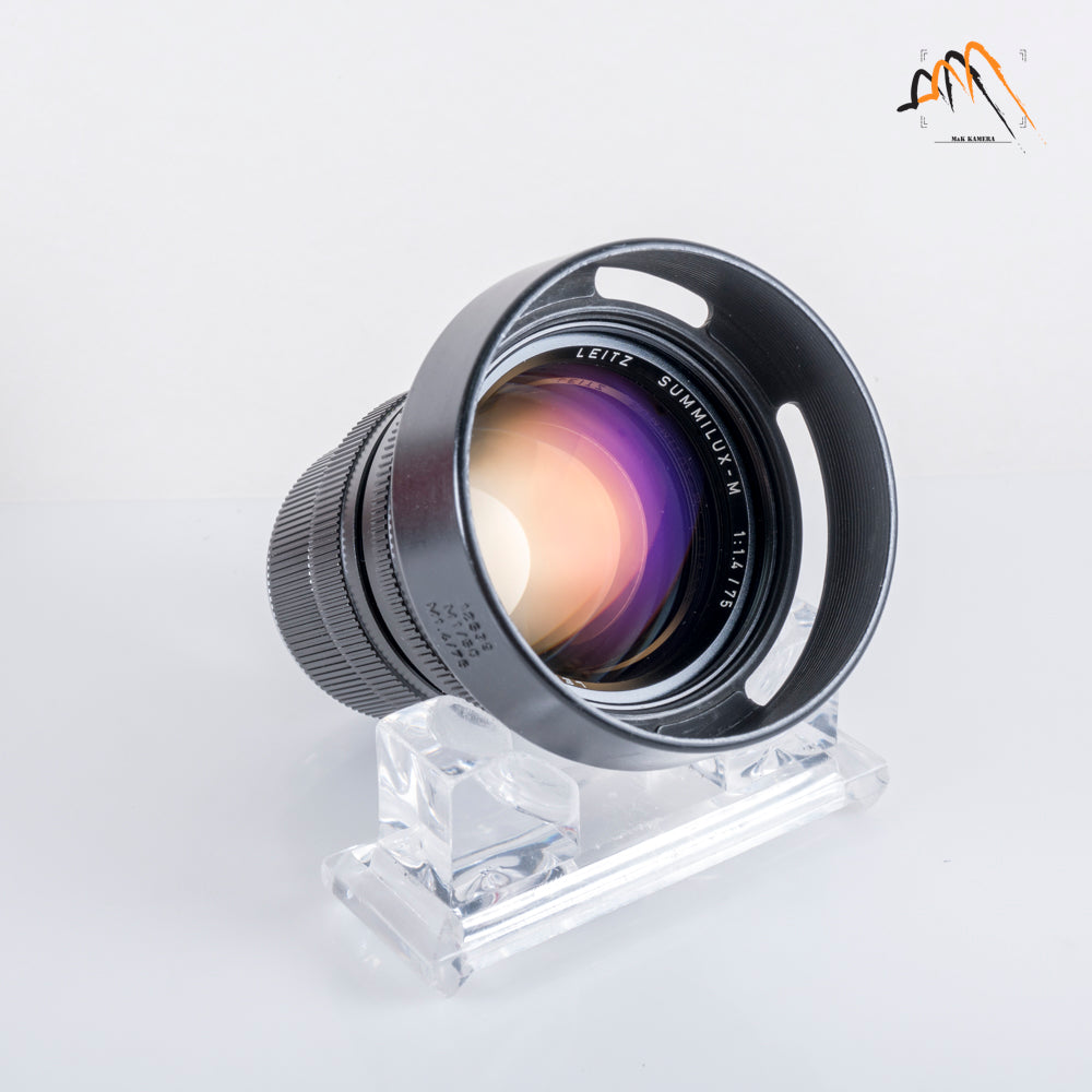 LEITZ Leica Summilux-M 75mm/F1.4 Ver.I Lens Yr.1980 Canada 11814 #11559