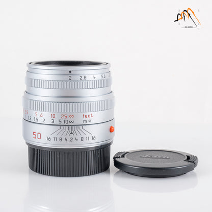 Leica Summicron-M 50mm/F2.0 V Silver Lens Yr.2001 Germany 11816 #23765
