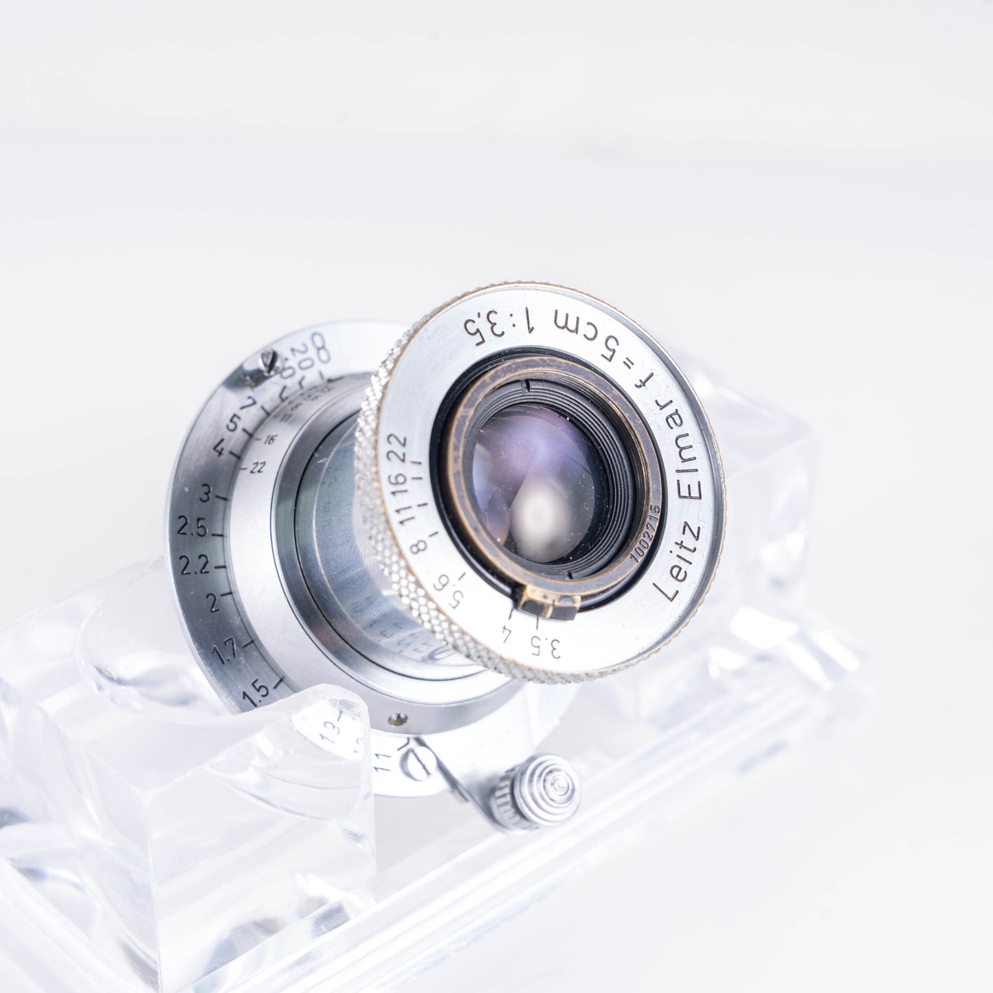 LEITZ Leica Elmar L39 50mm/F3.5 Lens Yr.1952 LTM Germany #11039