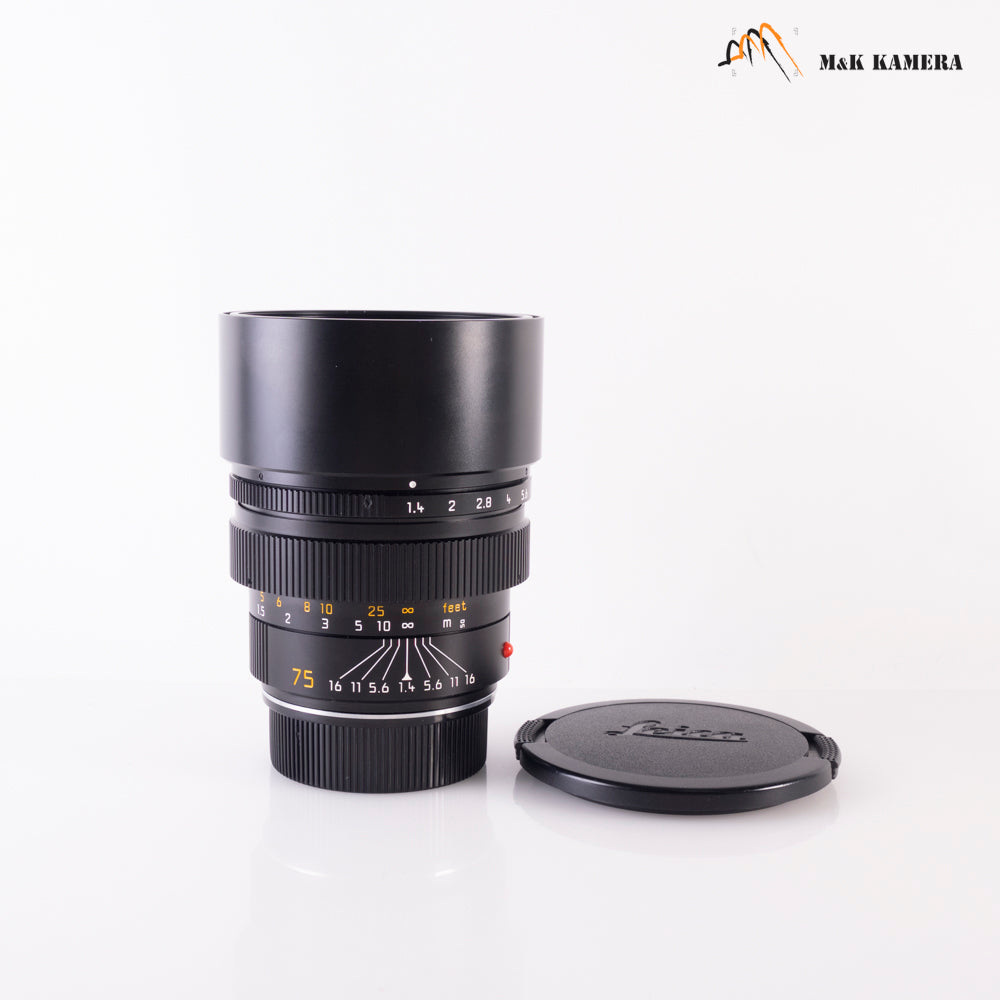Leica Summilux-M 75mm/F1.4 Ver.III Lens Yr.1998 Germany 11810 #22437