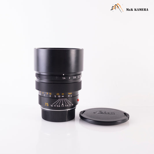 Leica Summilux-M 75mm/F1.4 Ver.III Lens Yr.1998 Germany 11810 #22437