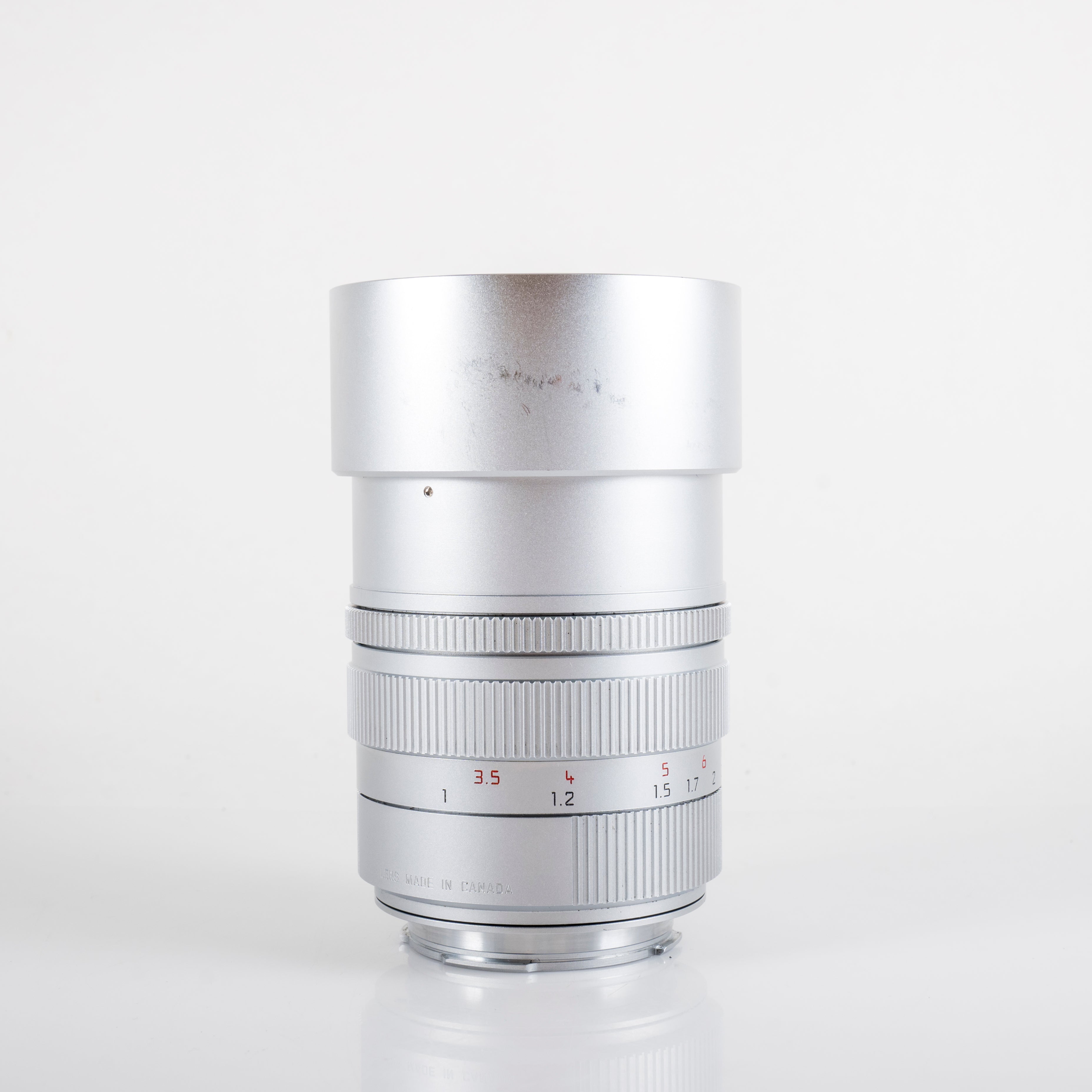 Leica Summicron-M 90mm/F2.0 E55 Ver.II Pre-Asph Silver Lens Yr