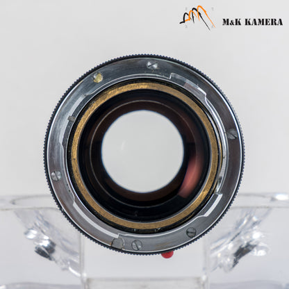 LEITZ Leica Tele-Elmarit M 90mm/F2.8 Ver.I V.1/ Fat Black Lens Yr.1969 Canada #24042