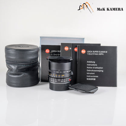 Leica Super-Elmar-M 21mm/F3.4 ASPH Lens Germany 11145 #12019
