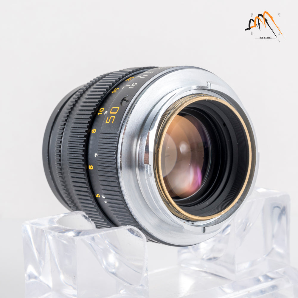 Leica Summilux M 50mm/F1.4 E43 Ver.II V2 Black with hood 12586 11113 #11736