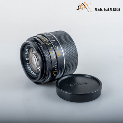 Leica Summicron-M 35mm/F2.0 Ver.4 7 Elements Black Lens Yr.1991 Germany 11310 #23951