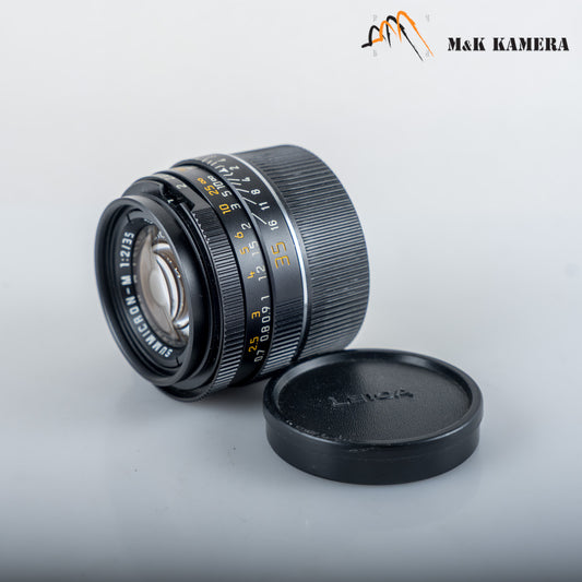 Leica Summicron-M 35mm/F2.0 Ver.4 7 Elements Black Lens Yr.1991 Germany 11310 #23951