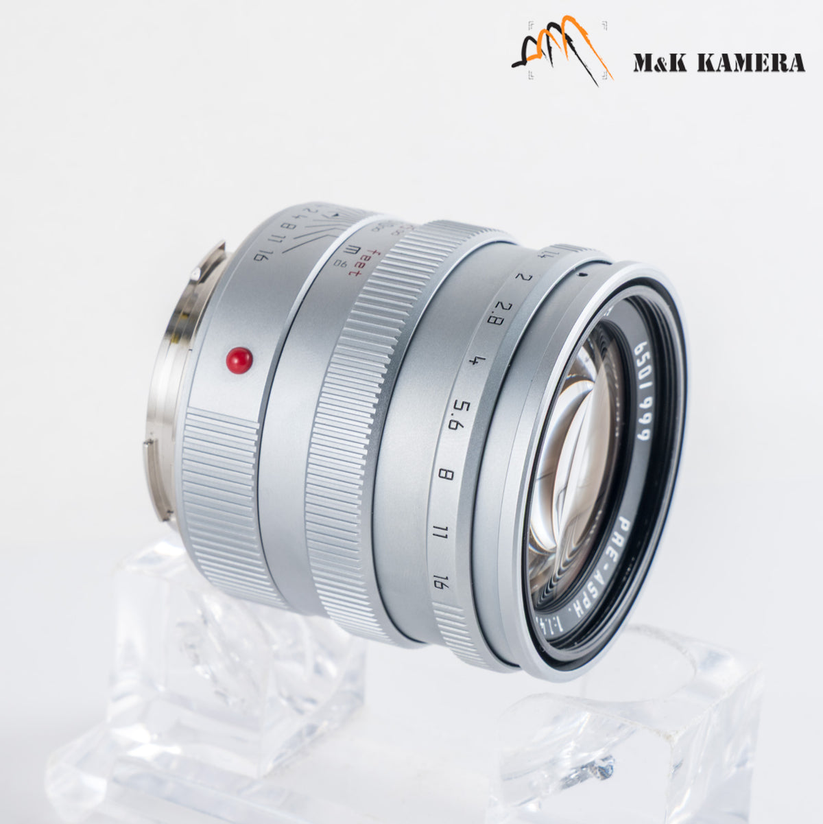 Mandler Brass Leica M mounted 50mm/F1.4 E46 Pre-Asph Lens China #88985