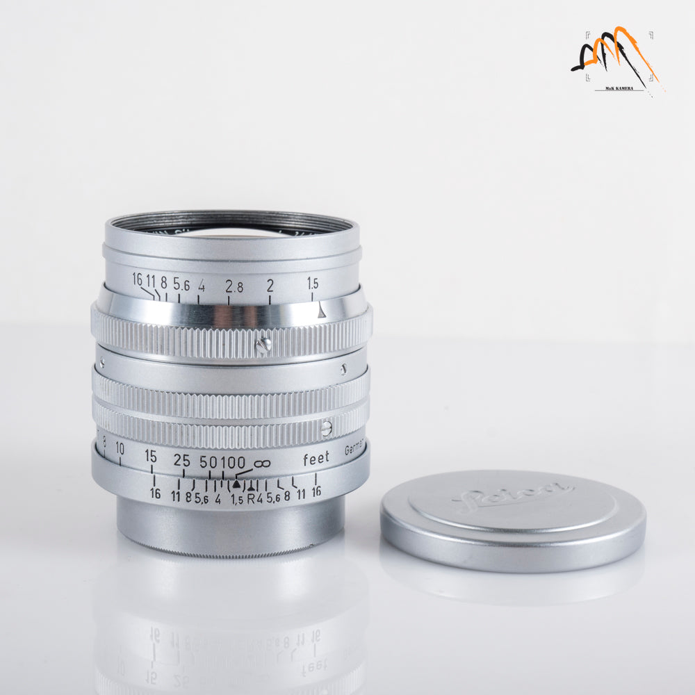 LEITZ Leica Summarit L39 50mm/F1.5 Lens Yr.1955 LTM Germany #23781