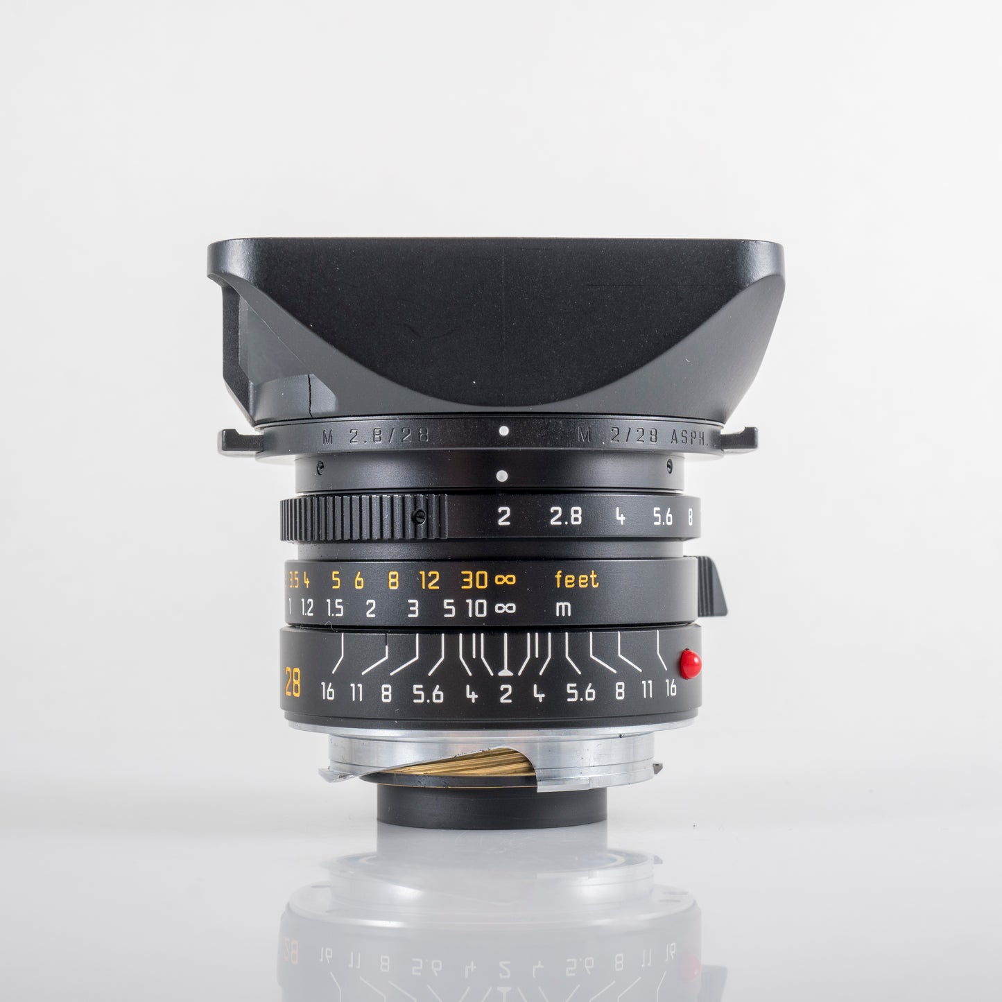 Leica Summicron-M 28mm/F2.0 ASPH Black 6 bit 11604 #23856