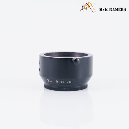 Leica VALOO Black Paint Hood for Elmar 5cm / aperture control #10299