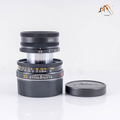 Leica Elmar-M 50mm/F2.8 Ver.II Black Lens Yr.1996 Germany 11831 #11115