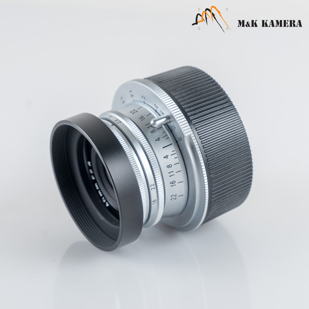 Voigtlander HELIAR 40mm/F2.8 Silver Lens Leica M mount #88707
