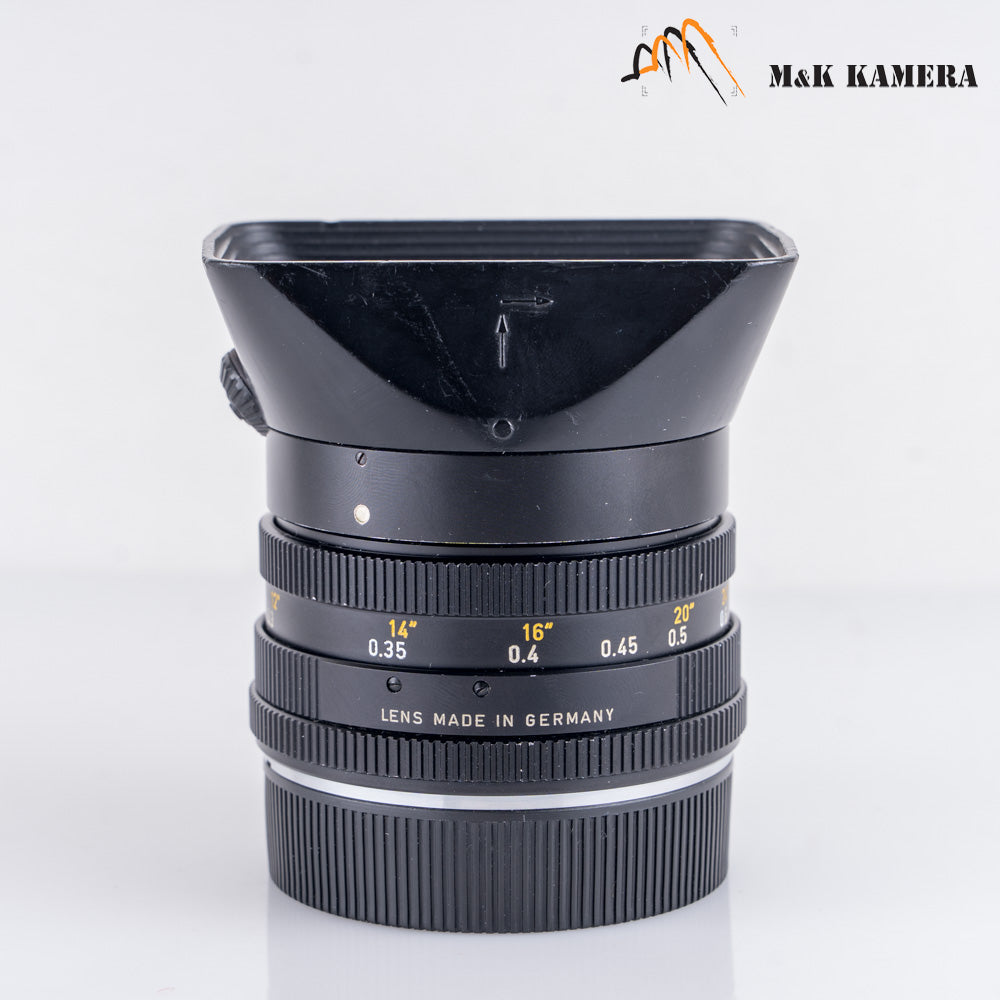 LEITZ Leica Elmarit-R 28mm/F2.8 Ver.I V.1 Lens Yr.1974 Germany