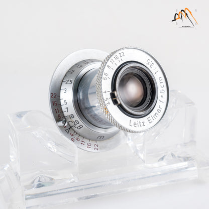 LEITZ Leica Elmar L39 50mm/F3.5 Lens Yr.1953 LTM Germany #11406