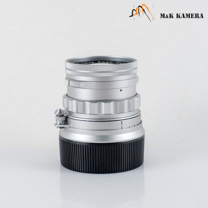 LEITZ Leica Summicron M 50mm/F2.0 Rigid V2 Ver.II Lens Yr.1957 Germany #23254
