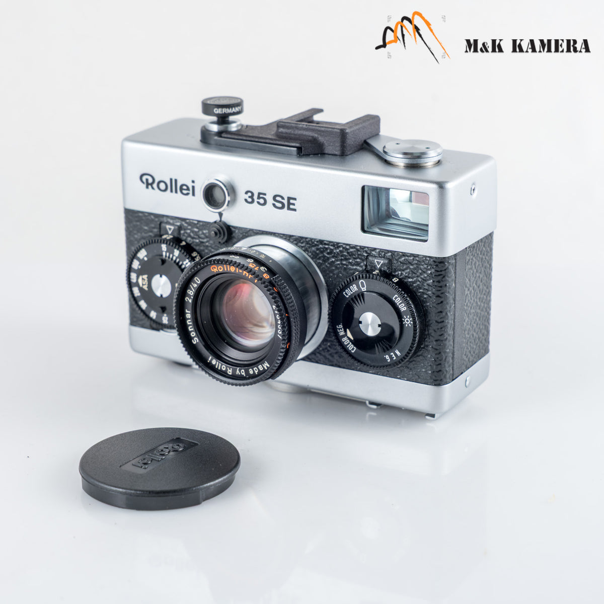 Rollei 35 SE Silver Sonnar 40mm F2.8 Film Camera #23988