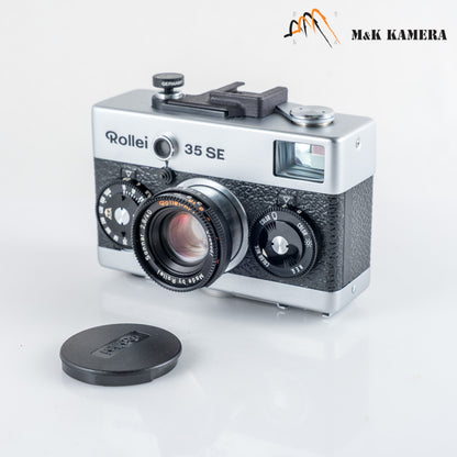 Rollei 35 SE Silver Sonnar 40mm F2.8 Film Camera #23988