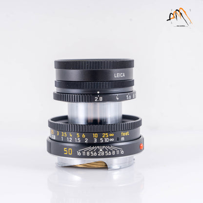 Leica Elmar-M 50mm/F2.8 Ver.II Black Lens Yr.1996 Germany 11831 #11115