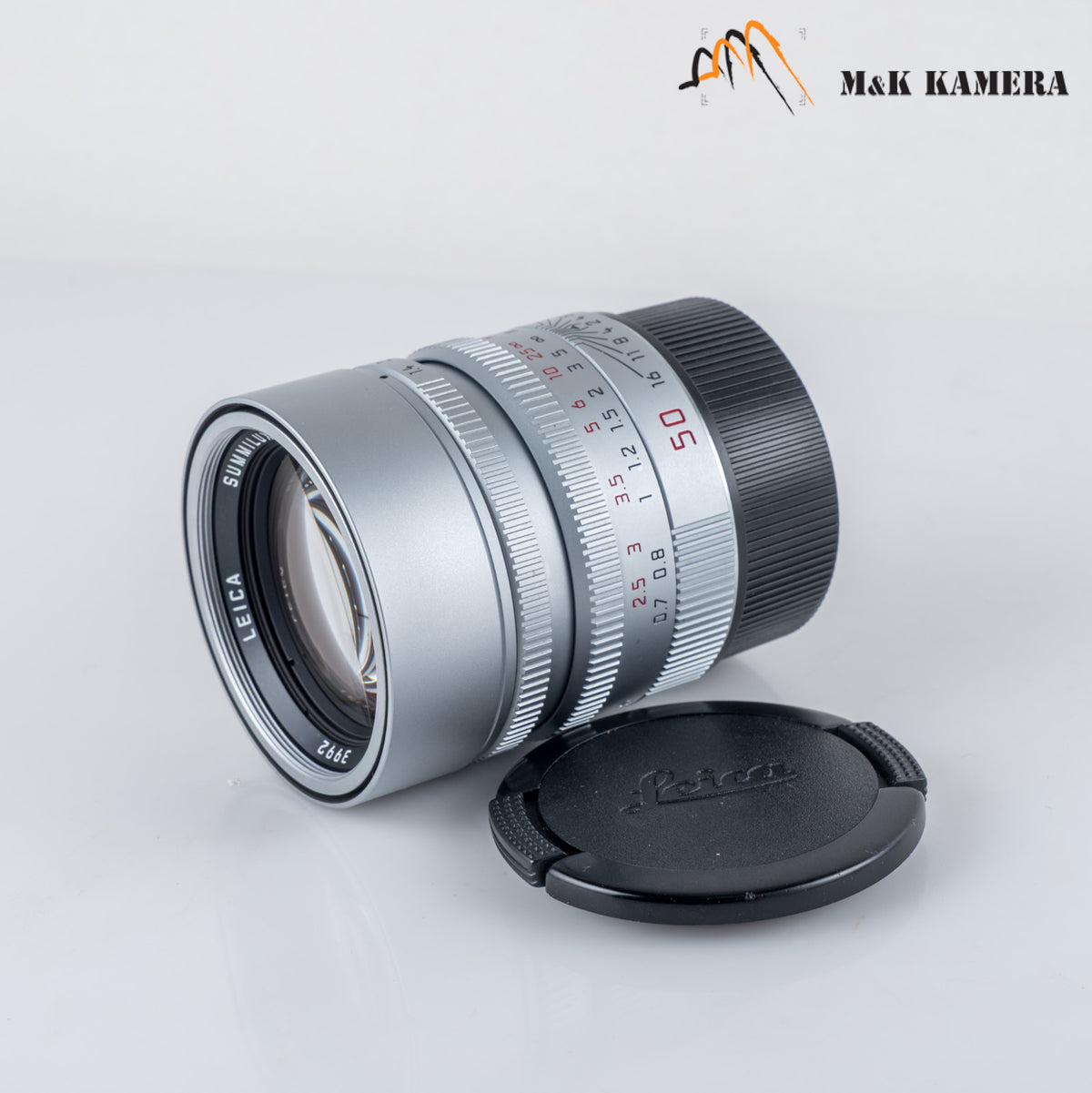 Leica Summilux-M 50mm/F1.4 E46 ASPH Silver Lens Yr.2003 Germany 11892 #24038