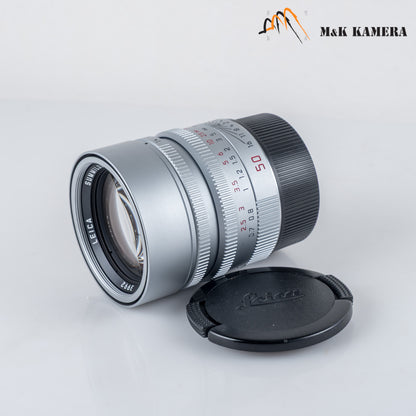 Leica Summilux-M 50mm/F1.4 E46 ASPH Silver Lens Yr.2003 Germany 11892 #24038