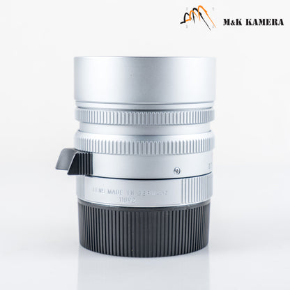 Leica Summilux-M 50mm/F1.4 E46 ASPH Silver Lens Germany 11892 #24022