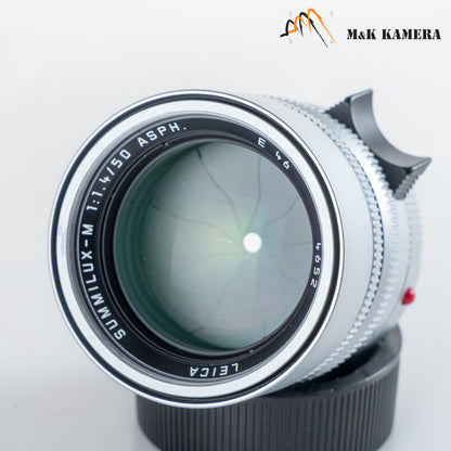 Leica Summilux-M 50mm/F1.4 E46 ASPH Silver 6 bit boxed 11892 #23887