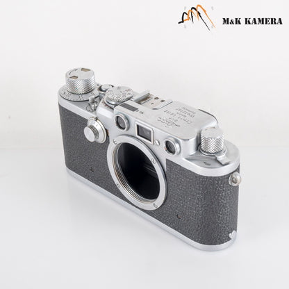 Leica IIIF Screw Mount Silver Film Rangefinder Camera #23889