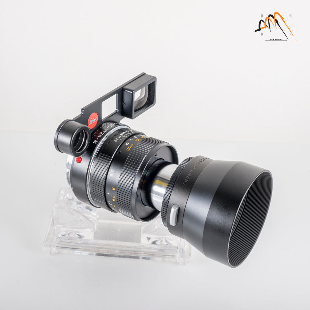 Leica Macro-Elmar-M 90mm/F4.0 Black with goggle 14409 11633 #11810