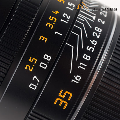 Brand New Leica Summicron-M 35mm/F2.0 E39 ASPH Ver.II 11673 Black Lens Germany 11673 #11673