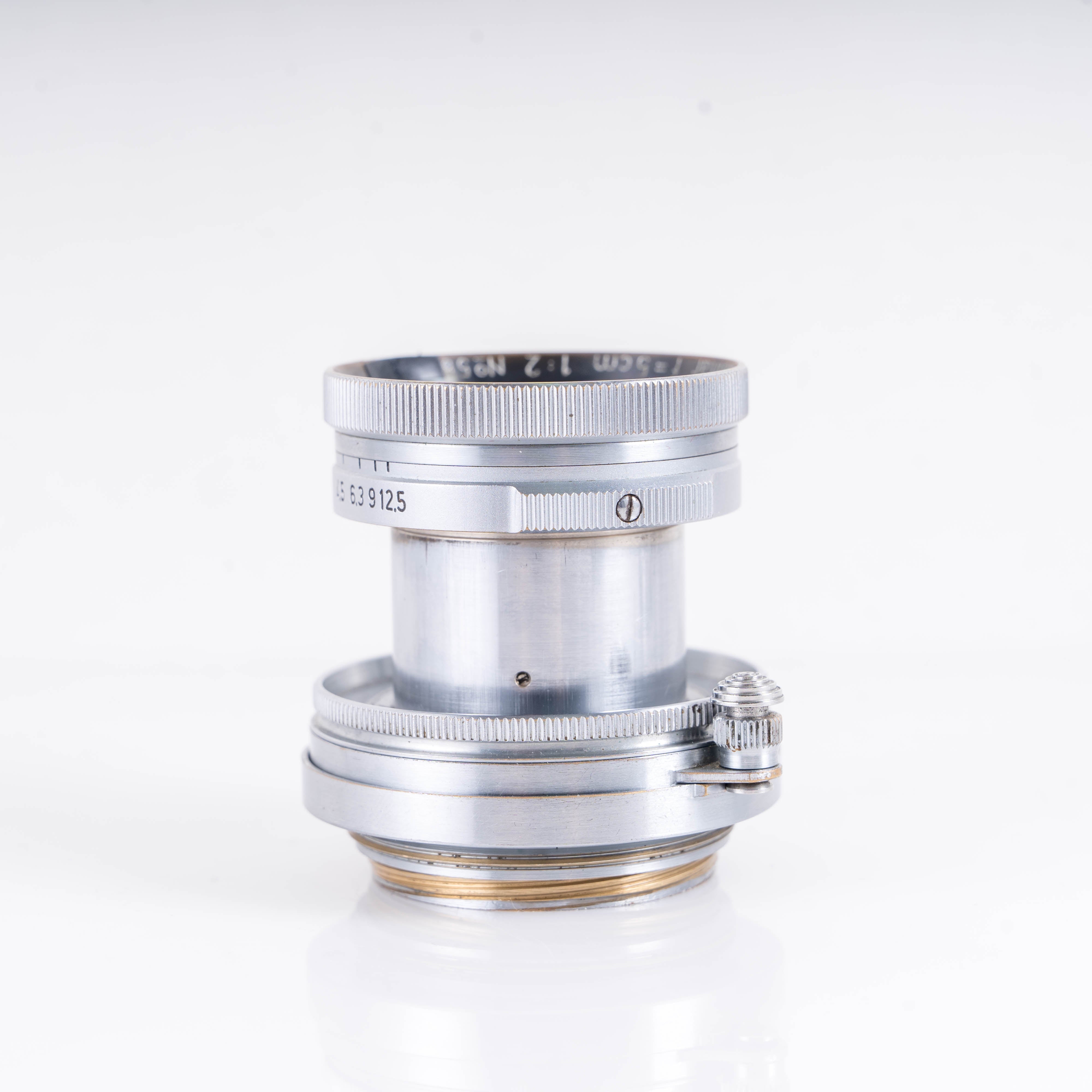 LEITZ Leica Summitar L39 50mm/F2.0 Silver Lens Yr.1940 LTM Germany