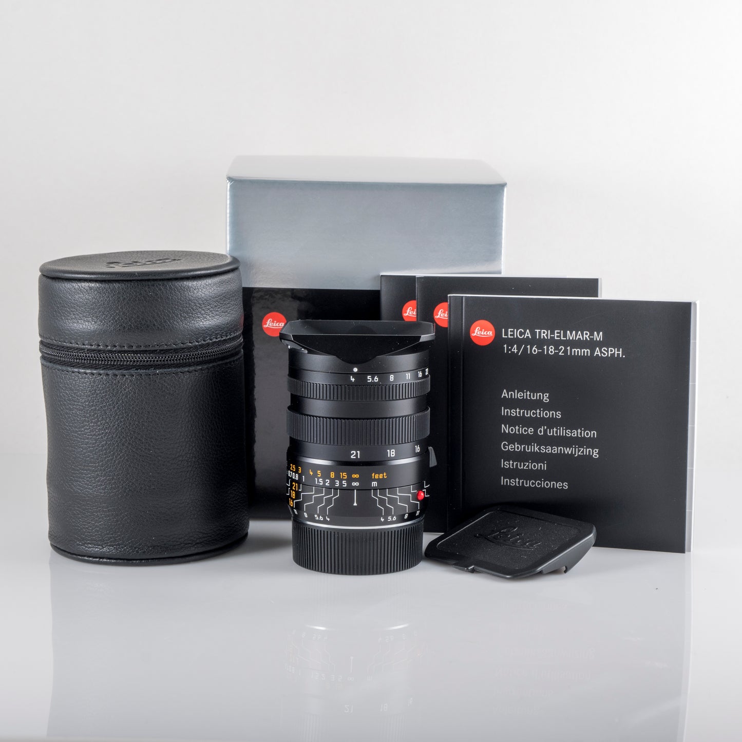 Leica Tri-Elmar-M 16-18-21mm/F4.0 ASPH Boxed 11626 #88683