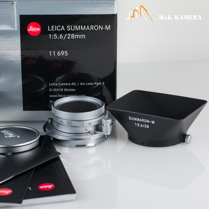 Brand New Leica Summaron-M 28mm/F5.6 Lens Germany 11695 #11695