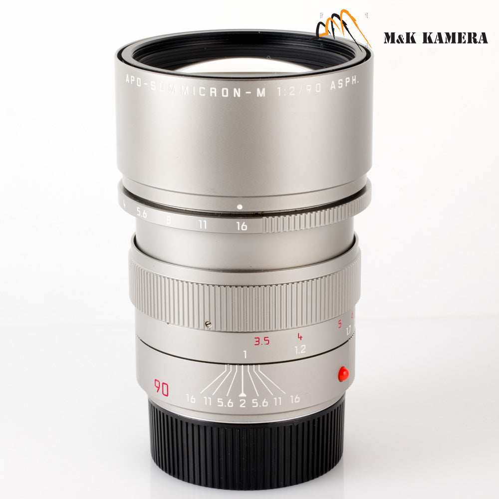 Leica APO-Summicron-M 90mm/F2.0 ASPH Titan Lens Yr.2001 Germany 11632 #64241