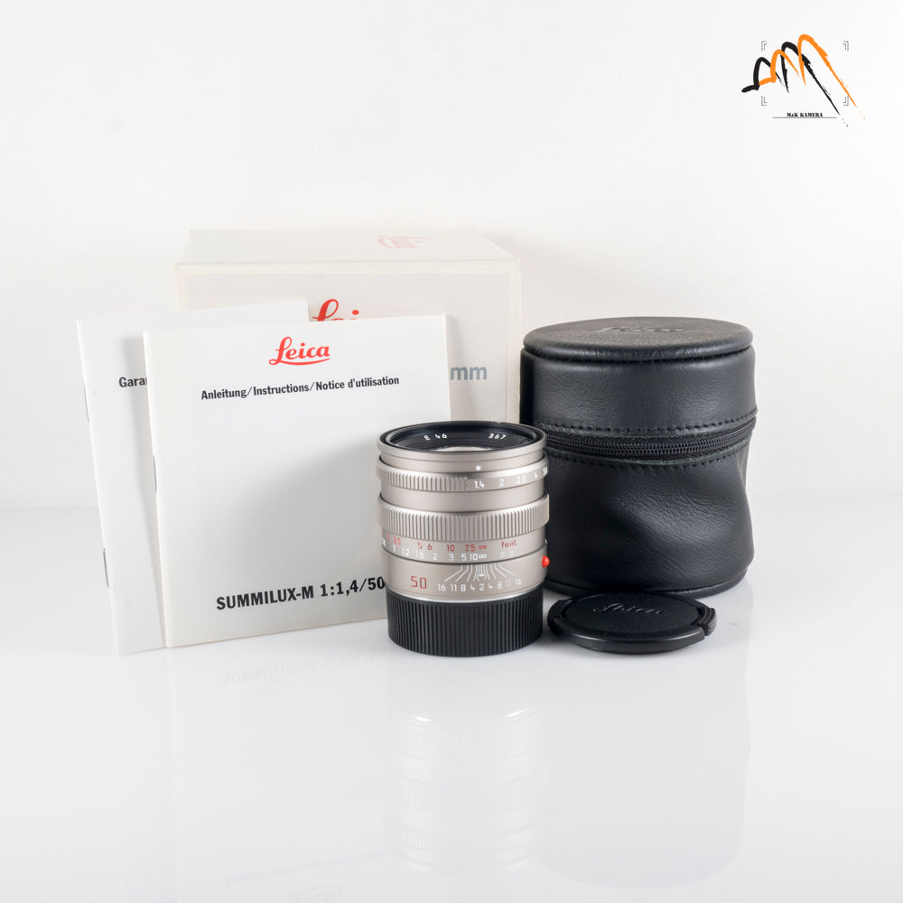 Leica Summilux-M 50mm/F1.4 Pre-A Titanium Boxed 11869 #11363