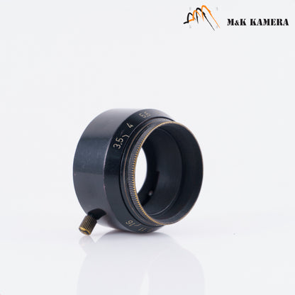 Leica VALOO Black Paint Hood for Elmar 5cm / aperture control #10307