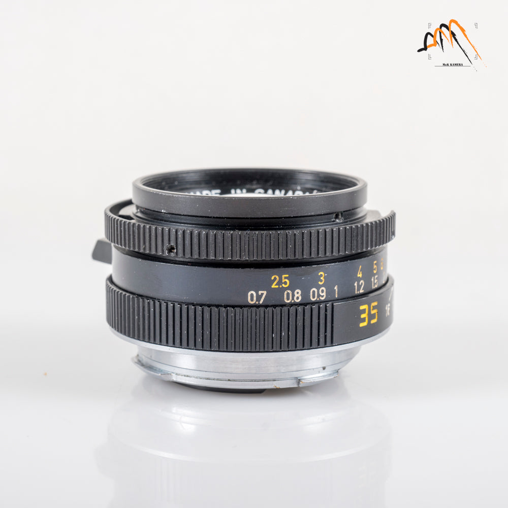 LEITZ Leica Summicron-M 35mm/F2.0 Ver.4 7 Elements Black Lens Yr